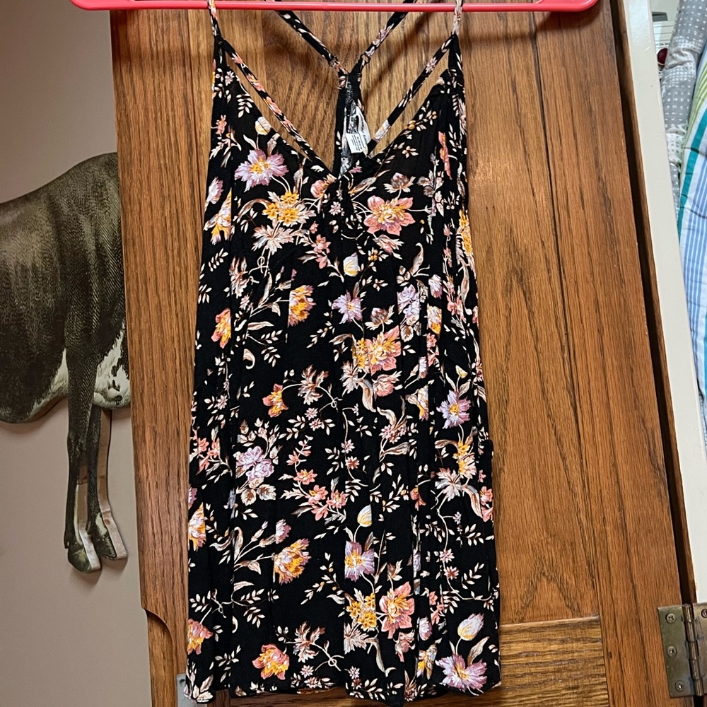 America eagle floral tank top